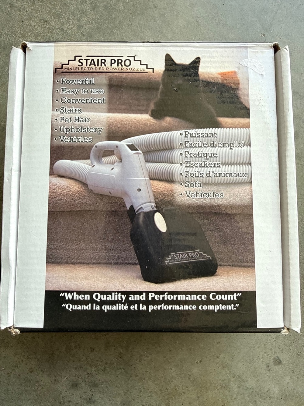 NWOT Stair Pro Mini Electrified Power Nozzle